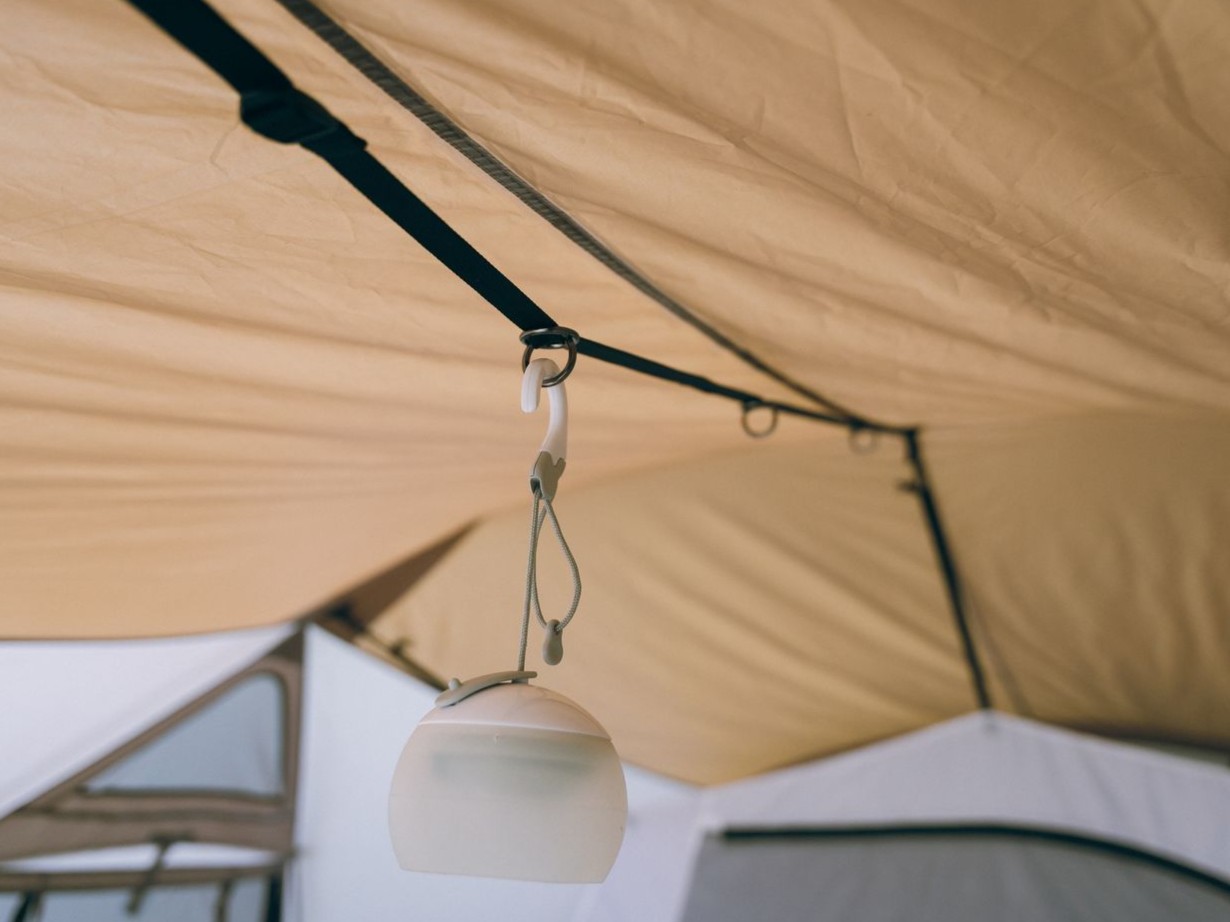 ランタンハンガーテープ使用イメージ