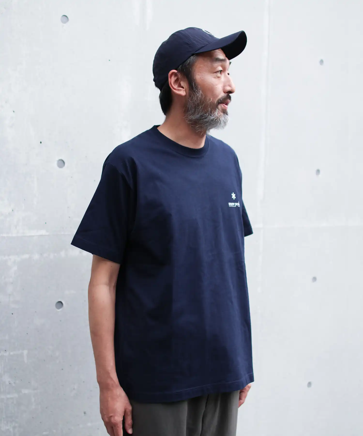 Land Lock T-Shirt ネイビー オンラインストア限定