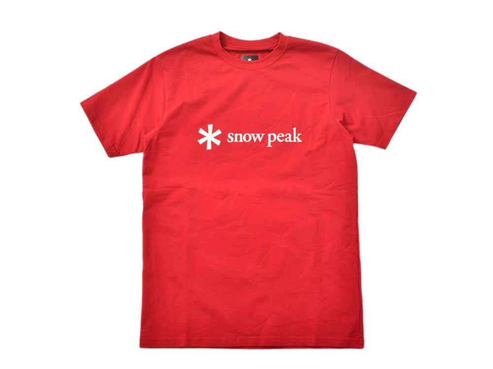Printed Logo Tshirt 1 Red